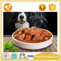 Beef flavor Aluminium and good quality wet pet food